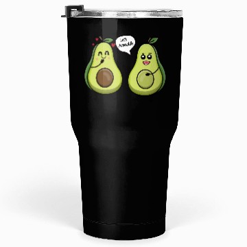 Discover Lets avocuddle avocado valentine pun Tumblers 30 Oz