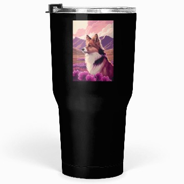 Discover Shetland Sheepdog Nature Sheltie Tumblers 30 Oz