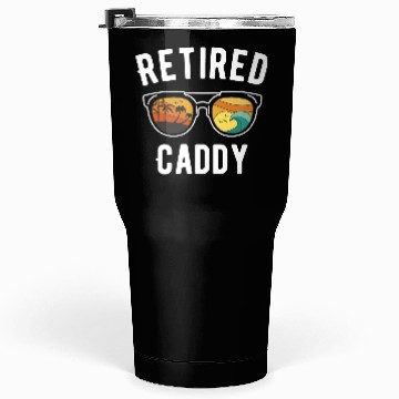 Discover Retirement Beach Caddy Sunglasses Design Tumblers 30 Oz