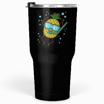 Discover Pineapple dives Tropical sweet Fruit Tumblers 30 Oz