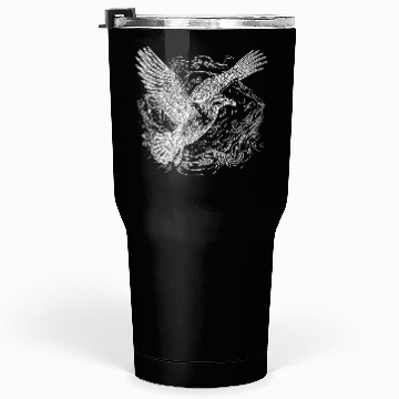 Discover Flying Seagull Over The Water Cloud Tumblers 30 Oz