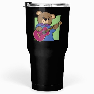 Discover Bear Cub Guitar Music Tumblers 30 Oz