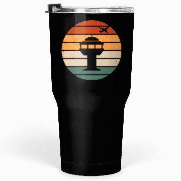 Discover Retro Air Traffic Control Tower Tumblers 30 Oz