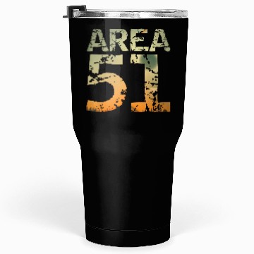 Discover Area 51 UFO Design Tumblers 30 Oz