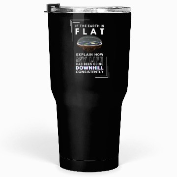 Discover FLAT EARTH Tumblers 30 Oz