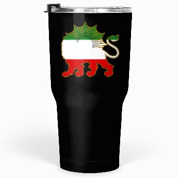 Discover Lion and Sun Flag Tumblers 30 Oz