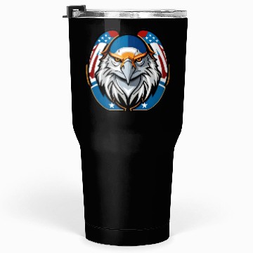 Discover American Eagle Printed Tumblers 30 Oz