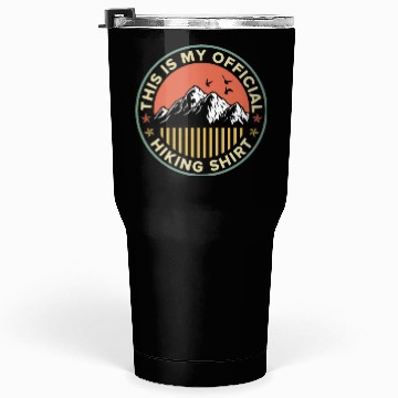 Discover This is my Official Hiking Tumblers 30 Oz Wanderlust