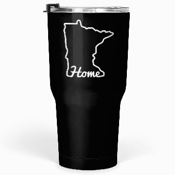 Discover Minnesota Home Mn State Map Minnesotan Tumblers 30 Oz