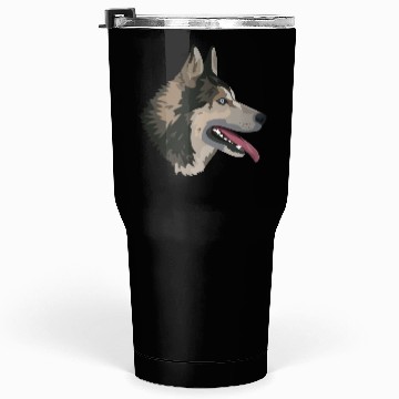 Discover husky dog Tumblers 30 Oz