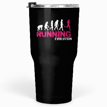 Discover Evolution Of Running Girls Runners Gift Tumblers 30 Oz