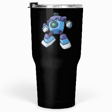 Discover Blue Robot Tumblers 30 Oz