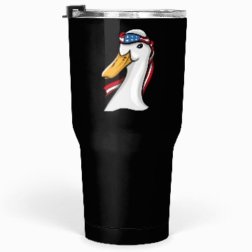Discover Duck Patriotic USA 1 Tumblers 30 Oz