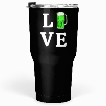 Discover Love Green Beer Tumblers 30 Oz