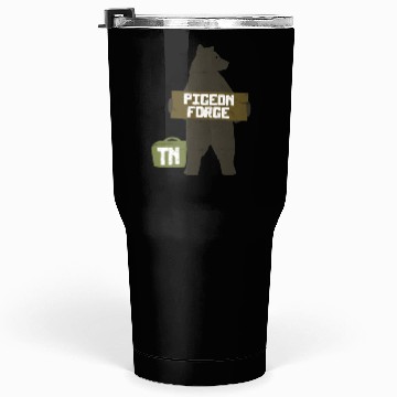 Discover Pigeon Forge Tennessee Great Smoky Mountains Bear Tumblers 30 Oz