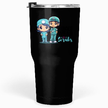 Discover Heroes wear scrubs Tumblers 30 Oz
