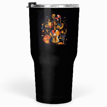 Discover Abstract music instruments Tumblers 30 Oz