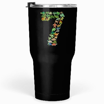 Discover 7th Birthday Sea Turtle Tortoise Theme 7 Year Old Tumblers 30 Oz