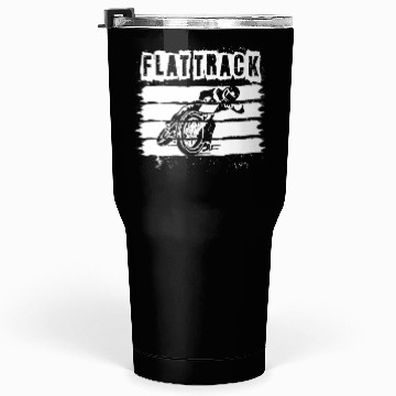 Discover Flat Track Motorcycle Dirt Track Speedway Tumblers 30 Oz