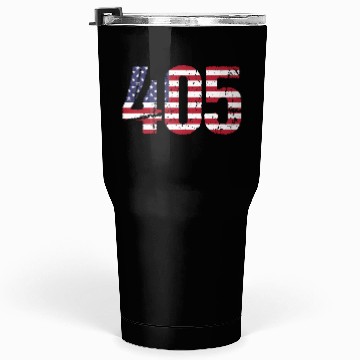 Discover 405 Oklahoma Area Code Tumblers 30 Oz