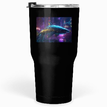Discover Cybernetic Ocean Warrior Tumblers 30 Oz