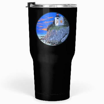 Discover Acadia National Park Tumblers 30 Oz