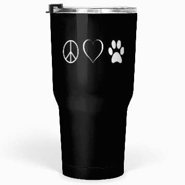 Discover Peace love animals Tumblers 30 Oz