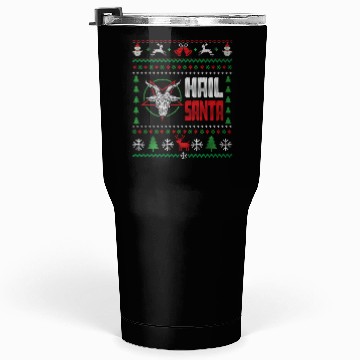 Discover Hail Santa Ugly Tumblers 30 Oz