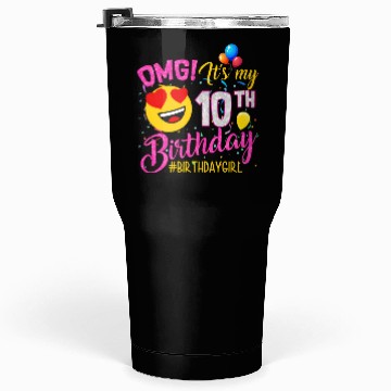 Discover Omg It'S My 10Th 10 Tumblers 30 Oz