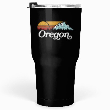 Discover Oregon Mountains Sun Tumblers 30 Oz