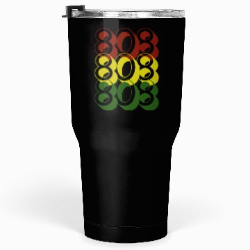 Discover 808 Red Gold Green Tumblers 30 Oz