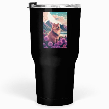 Discover Pomeranian Nature Tumblers 30 Oz