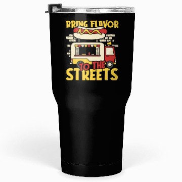 Discover Street Food Hotdog Tumblers 30 Oz