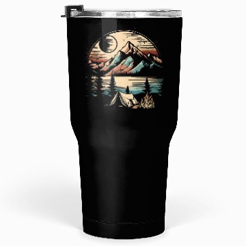 Discover Retro Wild Night Tumblers 30 Oz