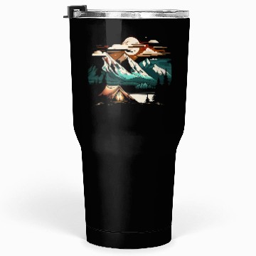 Discover Calm Wild Night Tumblers 30 Oz
