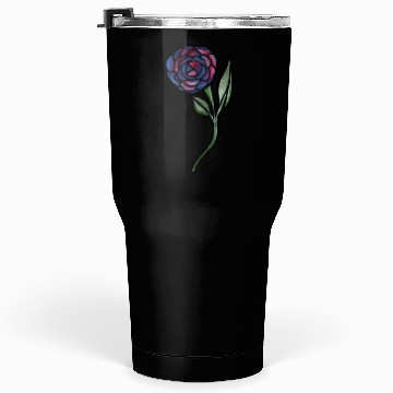 Discover Purple and Pink Rose Tumblers 30 Oz