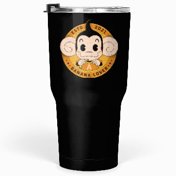 Discover Monkey Banana Lover Tumblers 30 Oz