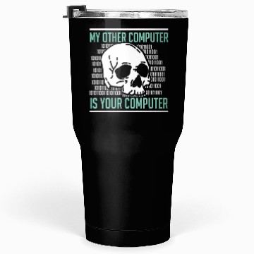 Discover Cyber Hacker Computer Security Expert Tumblers 30 Oz