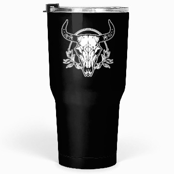 Discover Cow Skull Boho Tumblers 30 Oz