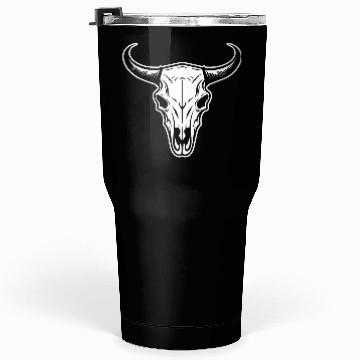 Discover Cow Skull Boho Tumblers 30 Oz