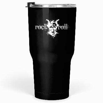 Discover rock and roll skull design Tumblers 30 Oz