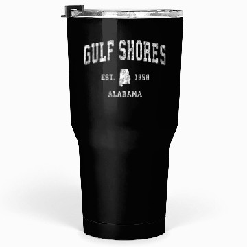 Discover Shores Albm Al Athletic Sports Tumblers 30 Oz