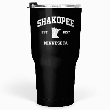Discover Shakopee Minnesota Mn State Athletic Style Tumblers 30 Oz