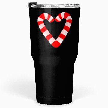 Discover Candy Cane Hearts Santa Tumblers 30 Oz