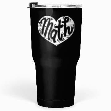 Discover Math Heart Math Teacher He Tumblers 30 Oz