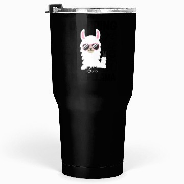 Discover Camping Is No Prob-Llama Camping Tumblers 30 Oz
