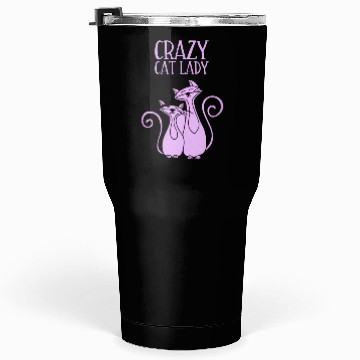Discover Crazy Cat Lady For Cat Purple Tumblers 30 Oz