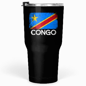 Discover Congolese Flag Made In Congo Tumblers 30 Oz