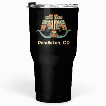 Discover Pendleton Oregon Thunderbird Nw Native American Tumblers 30 Oz