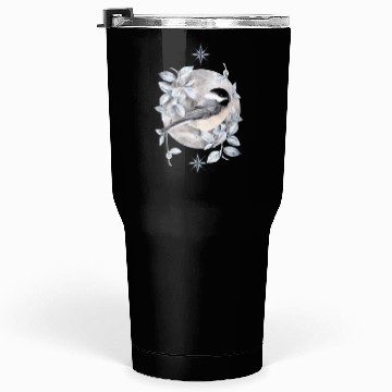 Discover Bird in Winter Tumblers 30 Oz